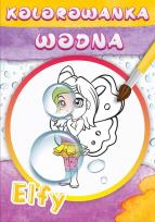 Okładka książki Wodne kolorowanki elfy