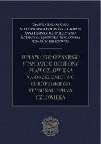 Okładka książki Wpływ ONZ-owskiego standardu ochrony praw...