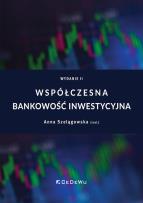 Okładka książki Współczesna bankowość inwestycyjna w.2