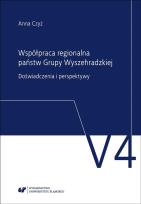 Okładka książki Współpraca regionalna państw Grupy Wyszehradzkiej.