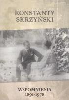 Okładka książki Wspomnienia 1891-1978 Konstanty Skrzyński /ASP Adam Skrzyński