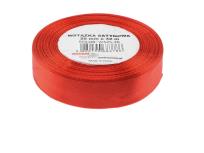 Opakowanie Wstążka satynowa 25mm/32mb czerwona
