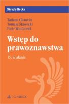 Okładka książki Wstęp do prawoznawstwa