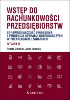 Okładka książki Wstęp do rachunkowości przedsiębiorstw. Sprawozdawczość finansowa i ewidencja operacji gospodarczych