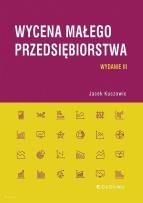 Okładka książki Wycena małego przedsiębiorstwa w.3