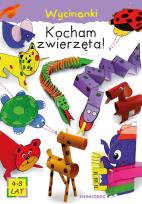 Okładka książki Wycinanki - Kocham zwierzęta!