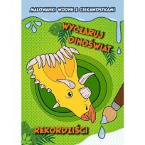 Opakowanie Wyczaruj dinoświat. Rekordziści