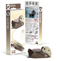 Opakowanie Wydra Eugy. Eko Układanka 3D