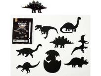 Opakowanie Wydrapywanka dinozaury 8 kart