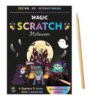 Opakowanie Wydrapywanka + kolorowanka Halloween