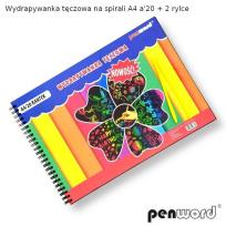 Opakowanie Wydrapywanka tęczowa A4 na spirali