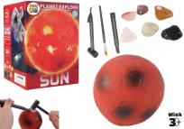 Opakowanie Wykopaliska minerałów planeta Słonce