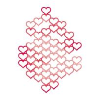 Opakowanie Wykrojnik - Koronka serca