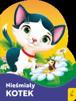 Okładka książki Wykrojnik. Nieśmiały kotek