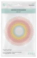 Opakowanie Wykrojniki - koła z falbanką 5szt