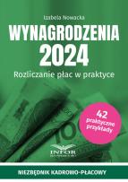 Okładka książki Wynagrodzenia 2024
