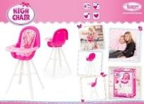 Opakowanie Wysokie krzeslo dla lalek Princess World