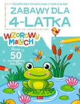 Okładka książki Wzorowy maluch. Zabawy dla 4-latka