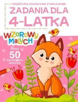 Okładka książki Wzorowy maluch. Zadania dla 4-latka