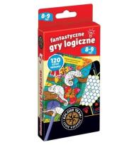 Okładka książki Xplore Team Fantastyczne gry logiczne 8-9 lat 