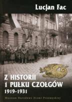 Okładka książki Z Historii 1 Pułku Czołgów