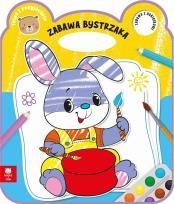 Okładka książki Zabawa bystrzaka zajączek