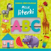 Okładka książki Zabawa drewienkami. Moje literki