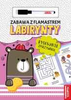 Okładka książki Zabawa z flamastrem. Labirynty