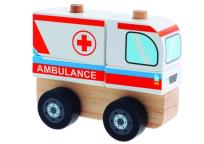 Opakowanie Zabawka drewniana Ambulans