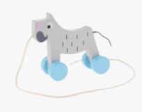 Opakowanie Zabawka drewniana - Piesek TREFL