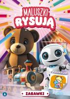 Okładka książki Zabawki. Maluszki rysują