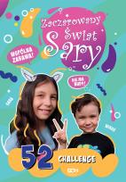 Okładka książki Zaczarowany Świat Sary. 52 challenge w.2