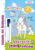Okładka książki Zadania do ścierania. Moje Jednorożce. Część 2