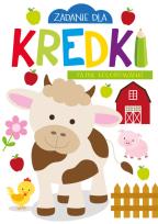 Okładka książki Zadanie dla kredki. Fajne kolorowanki