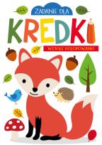 Okładka książki Zadanie dla kredki. Wesołe kolorowanki