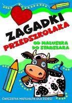 Okładka książki Zagadki przedszkolaka od maluszka do starszaka
