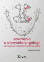 Okładka książki Zakażenia w otorynolaryngologii