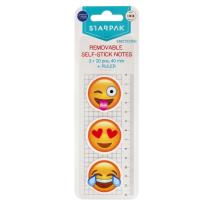 Opakowanie Zakładka indeksująca Emoticon z linijką