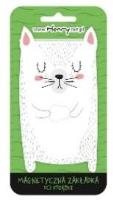 Opakowanie Zakładka magnetyczna biały kot
