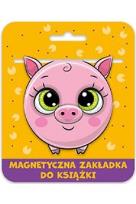 Opakowanie Zakładka magnetyczna kulka Świnka