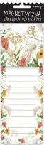 Opakowanie Zakładka magnetyczna notka Kwiaty Boho