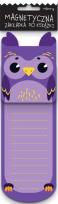 Opakowanie Zakładka magnetyczna notka Owl