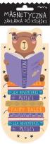 Opakowanie Zakładka magnetyczna owal Miś czyta