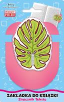 Opakowanie Zakładka znacznik tekstu Liść Monstery