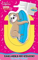 Opakowanie Zakładka znacznik tekstu Śpiący Leniwiec