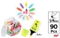 Opakowanie Zakreślacz fluorescencyjny Mini 2-3 mm (90szt)