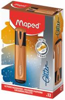 Opakowanie Zakreślacz Glitter Metal miedziany (12szt) MAPED