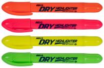 Opakowanie Zakreślaczy żelowy w sztywcie Neon 4 kolory