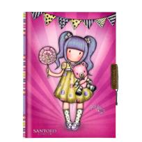 Opakowanie Zamykany Notes Gorjuss Fairground First Prize