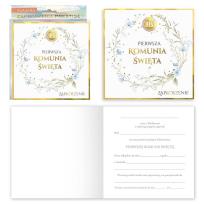 Opakowanie Zaproszenie Komunia (5szt)